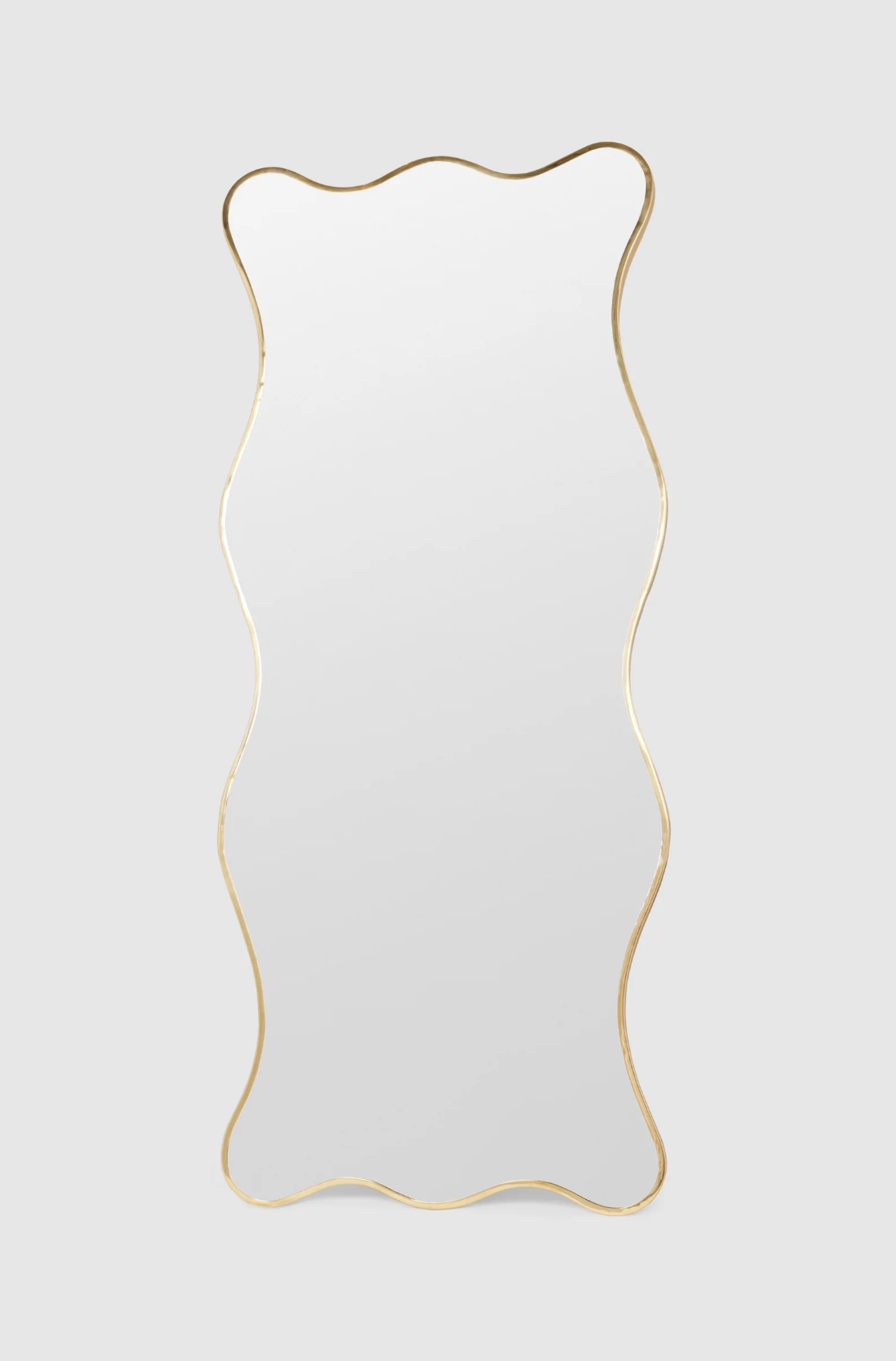 Bonie Mirror Large Brass Speil